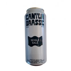 Canton Brasse - Seiglé Salé - 473ml - La Bière à Boire