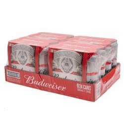 Budweiser 24x500ml Cans - The Beer Cellar