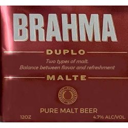 AmBev Brahma Duplo Malte