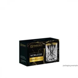 Nachtmann Noblesse Gold Whiskey Tumbler (2-Pack) - The Vinery Fine Wine & Spirits