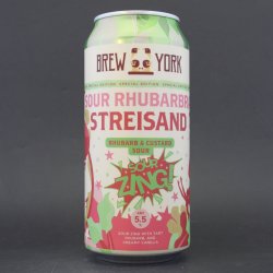 Brew York - Sour Rhubarbra Streisand - 5.5% (440ml) - Ghost Whale