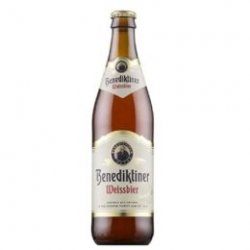 CERVEZA DE TRIGO WEISSBIER BENEDIKTINER 50CL - Compra Directa