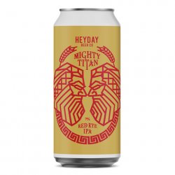 Heyday Mighty Titan Red Rye IPA 440mL - The Hamilton Beer & Wine Co