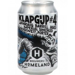 Homeland #4 Imperial Smoked Boekweit Porter - Drankgigant.nl