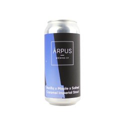 Arpus Vanilla x Maple x Salted Caramel Imperial Stout Blik - Drankenhandel Leiden / Speciaalbierpakket.nl