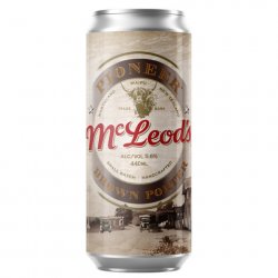 McLeod's Pioneer Porter 440mL - The Hamilton Beer & Wine Co