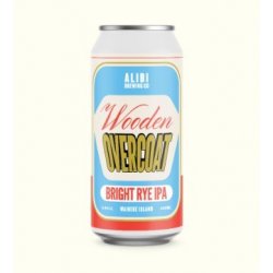 Alibi Brewing Wooden Overcoat Bright Rye IPA 440mL - The Hamilton Beer & Wine Co