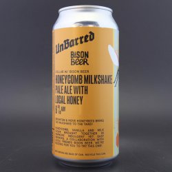 Unbarred - Honeycomb Milkshake Pale - 6% (440ml) - Ghost Whale