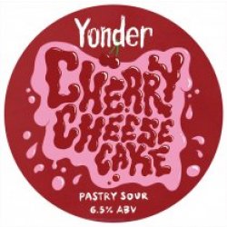 Yonder Brewing Cherry Cheescake (Keg) - Pivovar