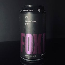 Fox Friday Craft Brewery, West Coast IPA, 375ml - My Beer Dealer