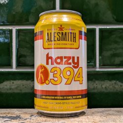 AleSmith  Hazy .394 : Hazy American Pale - Dead Time Beers