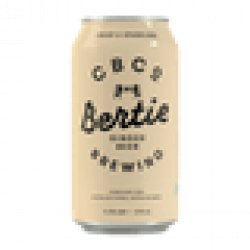 CBCo Bertie Ginger Beer 375ml Can - Beer Cartel