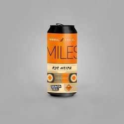 Drunken Bros MILES (RYE NEIPA) 6,2%  12 latas 44cl - Drunken Bros