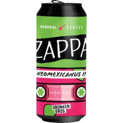 Drunken Bros ZAPPA (Neomexicanus IPA ) 7% 12 latas 44cl - Drunken Bros