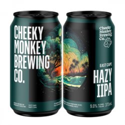 Cheeky Monkey Brewing Co. East Cape Hazy IIPA - Beer Force