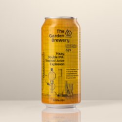 The Garden Brewery Hazy Double IPA: Tropical Juice Explosion