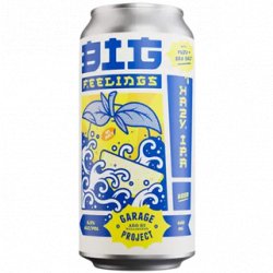 Garage Project Big Feelings Yuzu & Sea Salt Hazy IPA 440ml - The Beer Cellar