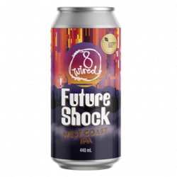 8 Wired Future Shock West Coast IPA 440ml - The Beer Cellar