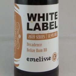 Stout White Label Decadence Belize Rum BA 2020 - Gedeelde Vreugde