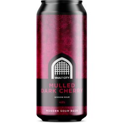 Vault City Mulled Dark Cherry Session Sour   - Quality Drops Craft Beer