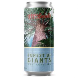 Mcleods Forest Of Giants West Coast IPA 440ml - The Beer Cellar