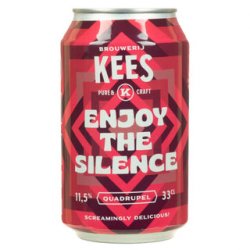 Kees Enjoy The Silence Quadrupel 330ml - The Beer Cellar