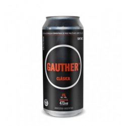 GAUTHER CLASICA CERVEZA LATA 473CC SIN TACC - Licorería Paradiso