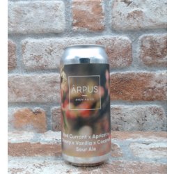 Arpus Red Currant x Apricot x Cherry x Vanilla x Coconut Sour ale - 44 CL - House of Beers Uden