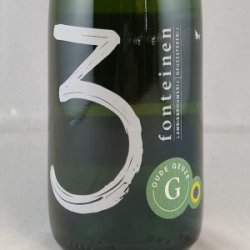 Geuze Gueuze 3 Fonteinen Oude Geuze (season 1819) Blend No. 107 - Gedeelde Vreugde