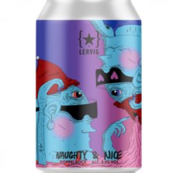 LERVIG BREWERY  NAUGHTY & NICE (Lata 33 Cl.) - Lusitania Compañía del Lúpulo