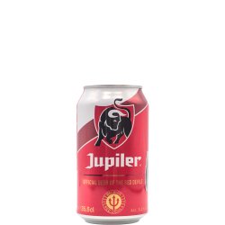 Jupiler Can 33cl - Belgian Beer Bank
