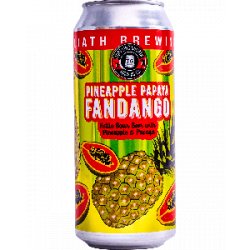 Toppling Goliath Brewing Pineapple Papaya Fandango - Half Time