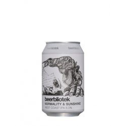 Beerbliotek NORMALITY & SUNSHINE  6 ABV can 330ml - Cerveceo