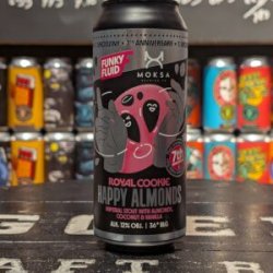 Funky Fluid x Moksa  7th Anniversary: Royal Cookie Happy Almonds - Drankenhandel van Gils
