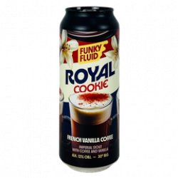 Funky Fluid Royal Cookie: French Vanilla Coffee - Beerfreak