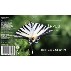 Ārpus DDH Hops x Art #21 IPA - Ārpus Brewing