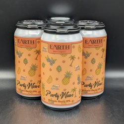 Earth Beer Party Wave Mosaic Hazy IPA Can 4pk - Saccharomyces Beer Cafe