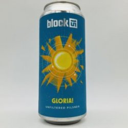 Block 15 Gloria Pilsner Can - Bottleworks