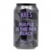 Kees Purple Is The New Black Pastry Stout 0,33l Kees Purple Is The New Black Pastry Stout 0,33l