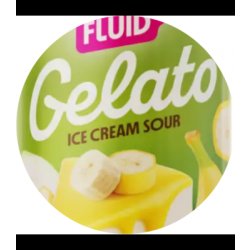 Funky Fluid Gelato: Banana & Guava Cheesecake