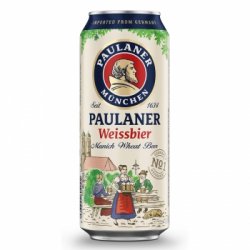 Cerveza Paulaner Weissbier lata 50 cl. - Carrefour España