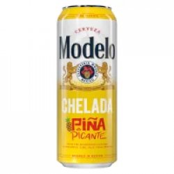 Modelo Chelada Pina Picante 24oz Sng Cn - Luekens Wine & Spirits