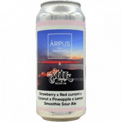 Ārpus Brewing Co. Ārpus X Xul Beer Co Strawberry X Red Currant X Coconut X Pineapple X Lemon Smoothie Sour Ale