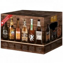 Swiss Beer Award Box 15 x 33cl EW Flasche - Pepillo