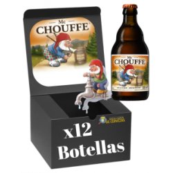 CHOUFFE - MC CHOUFFE BRUNE - Belgian Strong Dark Ale 12x33cl - Buscador de Cervezas - Brewhouse