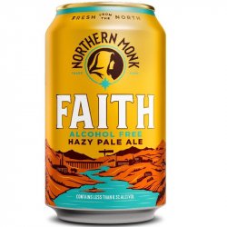 Northern Monk FAITH ALCOHOL FREE // ALCOHOL FREE HAZY PALE ALE Northern Monk FAITH ALCOHOL FREE // ALCOHOL FREE HAZY PALE ALE