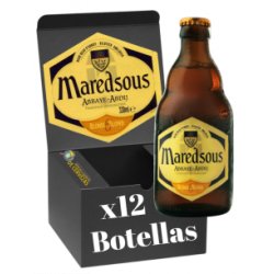 MAREDSOUS - BLONDE - Belgian Blond 12x33cl - Buscador de Cervezas - Brewhouse