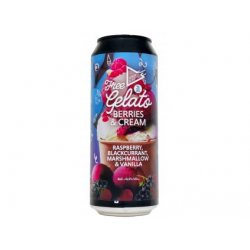 Funky Fluid - FREE GELATO BERRIES & CREAM: Raspberry, Blackcurrant, Marshmallow, Vanilla 0,5l plech 0,5% alk. - Beer Butik