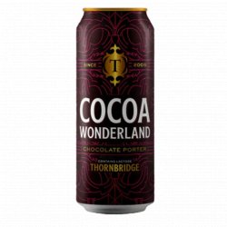 Thornbridge Brewery- Cocoa Wonderland Chocolate Porter 6.8% ABV 440ml Can - Martins Off Licence