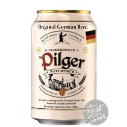 Bia Paderborner Pilger 5.0% – Lon 330ml – Thùng 24 Lon - First Beer – Bia Nhập Khẩu Giá Sỉ